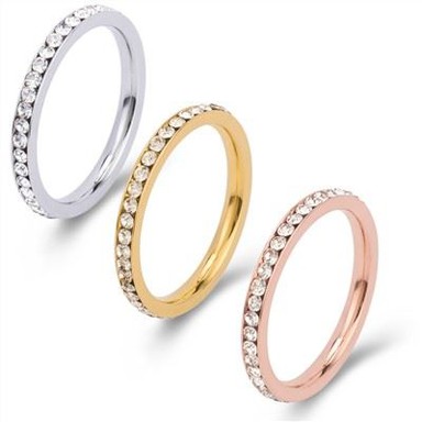 Prstani Eternity Band Stack