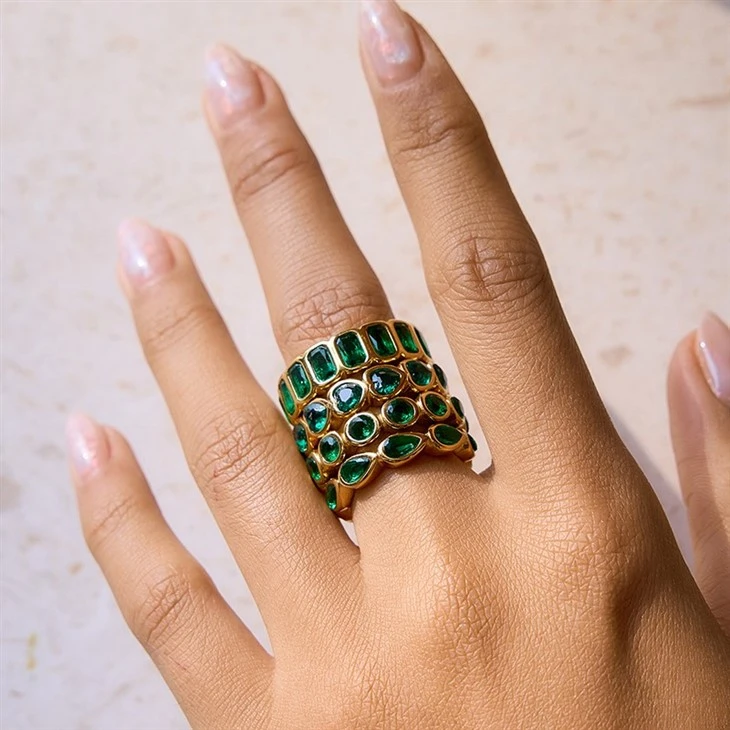Minimalist Zircon Design Rings best